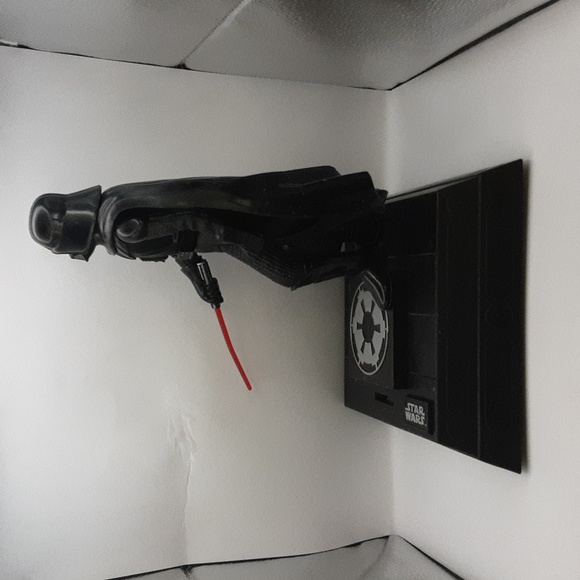 Vintage 1996 Star Wars Darth Vader Red Light Saber Piggy Bank - Picture 2 of 7